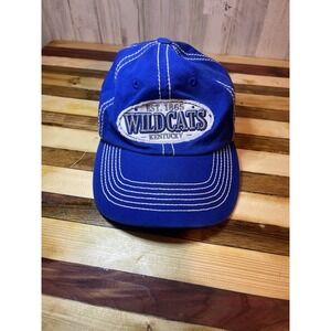 Vintage Kentucky Wildcats Cap Adj Back Blue NCAA